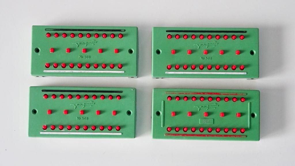 508 Fleischmann Verdeelplaat - 4 stuks, Gebruikt, Overige typen, Ophalen of Verzenden, Fleischmann