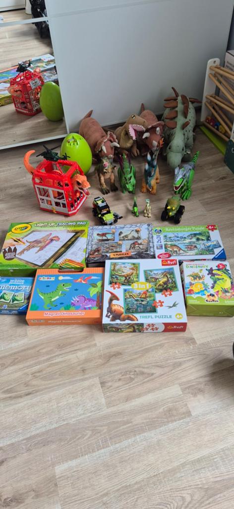 Dino Speelgoed Mega Pakket: Puzzels, Figuren en Meer!, Ophalen of Verzenden, Gebruikt, Jongen of Meisje