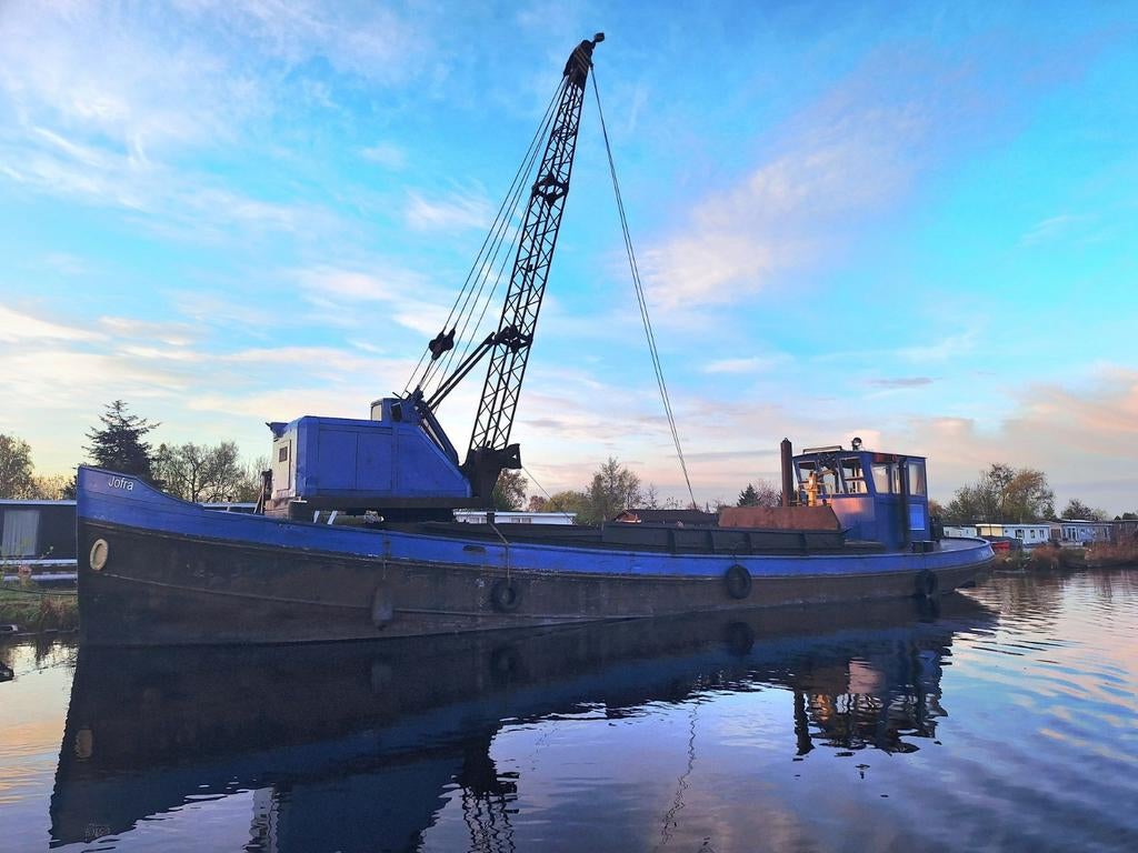 Kraanschip Jofra, Ophalen, Diesel