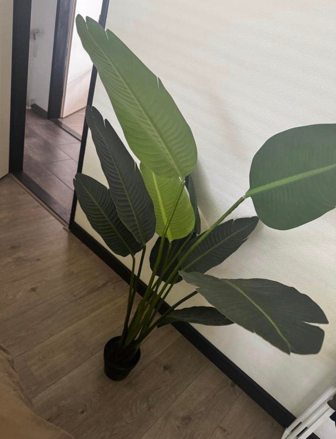Strelitzia kunstplanten nieuw! 2 stuks, Ophalen, Halfschaduw, Minder dan 100 cm
