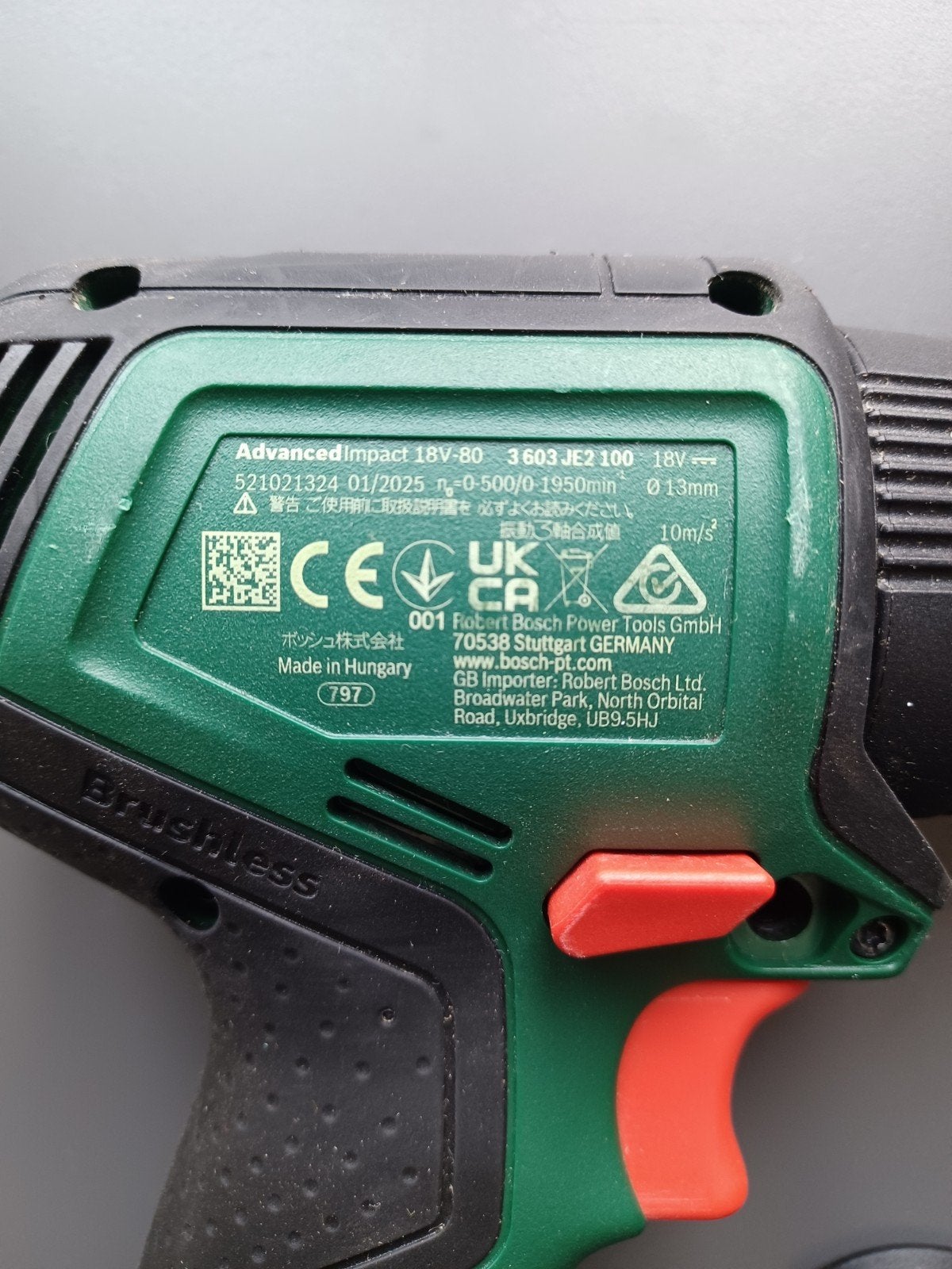 Foto 4 van Bosch advancend impact 18v-80