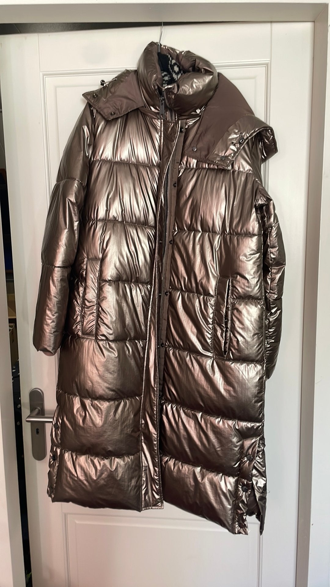 Rino en Pelle winterjas, Kleding | Dames, Jassen | Winter, Ophalen, Zo goed als nieuw, Maat 42/44 (L)