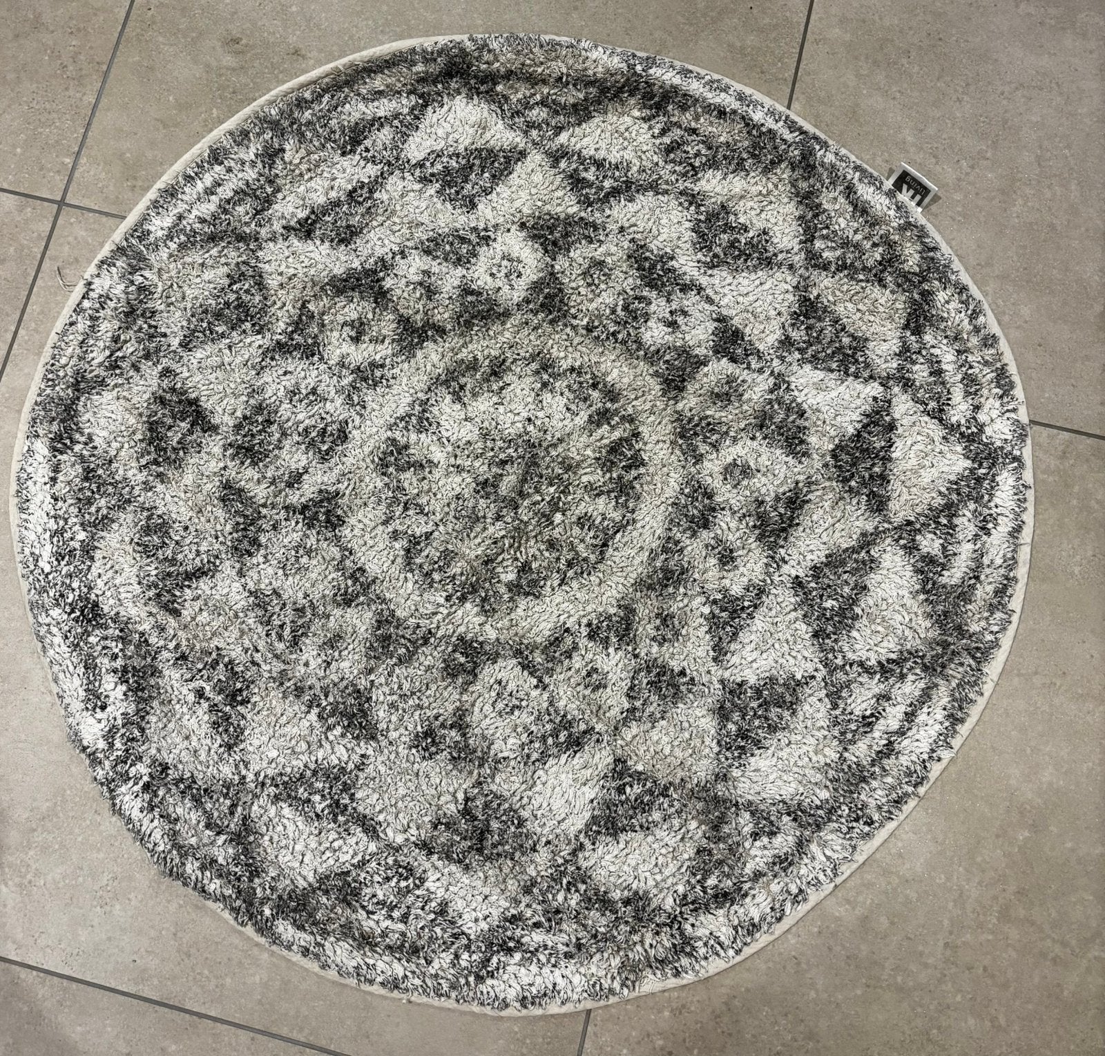 HK living douchemat, 60cm, Gebruikt, 50 tot 100 cm, Rond, Zwart