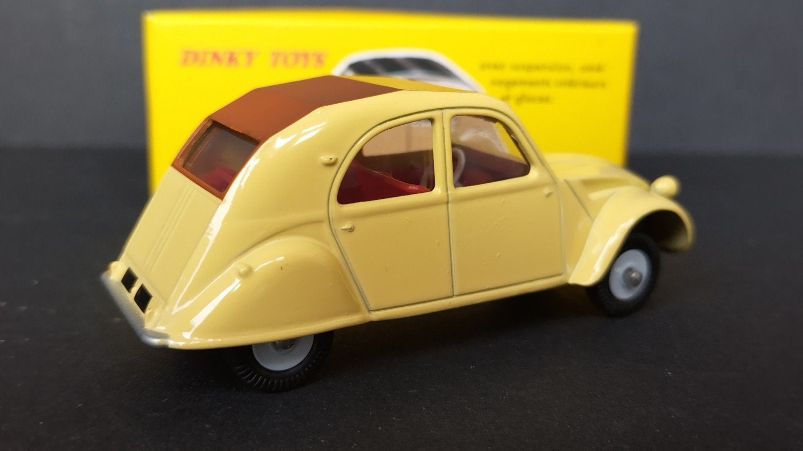 Citroen 2cv modele 61 1:43 Dinky Toys Atlas Re-edition Pol, Hobby en Vrije tijd, Modelauto's | 1:43, Auto, Verzenden, Nieuw, M