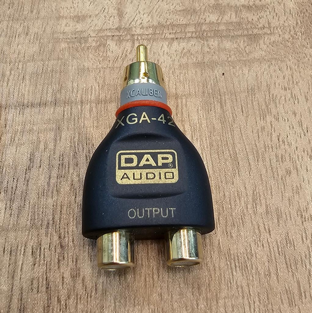 Audio Splitters RCA & Jack – Set, Ophalen of Verzenden, Gebruikt, Minder dan 2 meter, Overige kabels