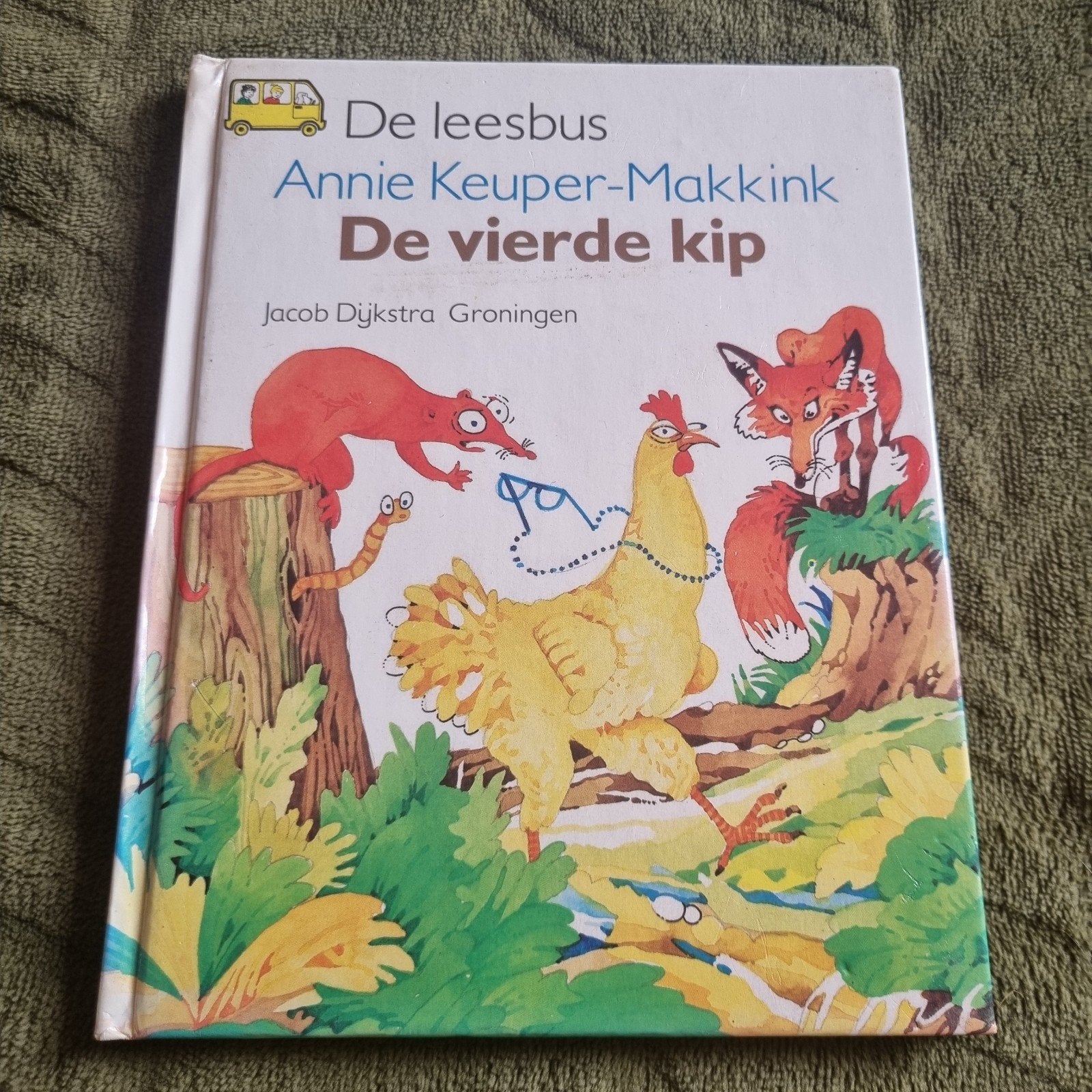 De Leesbus: De vierde kip - Annie Keuper-Makkink, Ophalen of Verzenden, Gelezen, Annie Keuper-Makkink, Prentenboek
