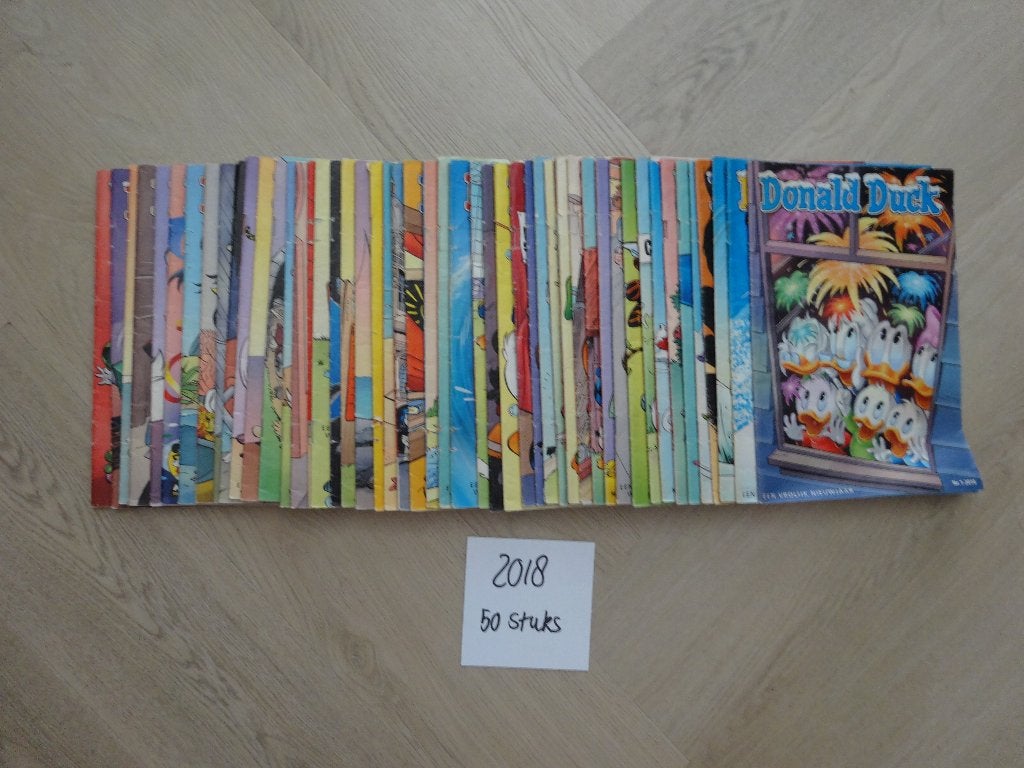Donald Duck jaargang 2018 – 50 st, Boeken, Meerdere stripboeken, Ophalen of Verzenden, Zo goed als nieuw
