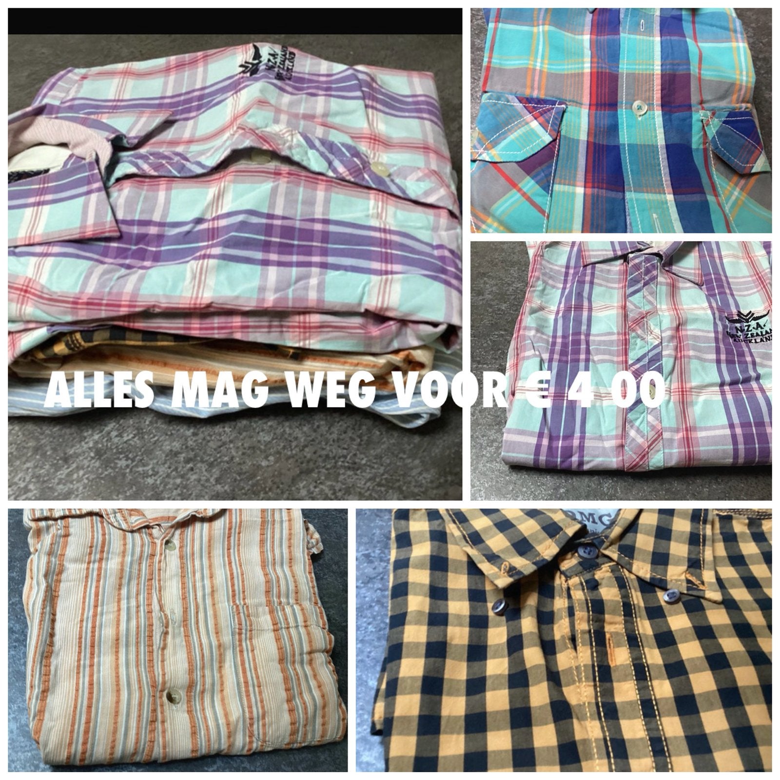 Div overhemden, Verzenden, Zo goed als nieuw, Overige kleuren, Overige halswijdtes