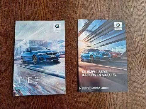 BMW Folders 1 Serie en 3 Serie Sedan, Boeken, Auto's | Folders en Tijdschriften, Ophalen of Verzenden, Zo goed als nieuw, BMW