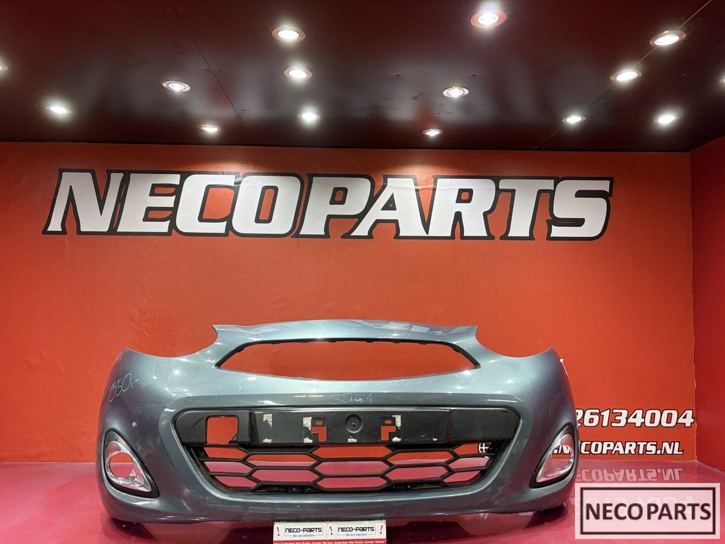 NISSAN MICRA K13 FACELIFT VOORBUMPER ORIGINEEL 620223HN0, Gebruikt, -, -, Ophalen of Verzenden