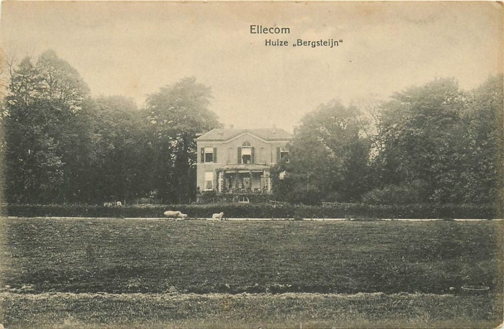 379-201-041 Ellecom Huize Bergsteijn, Ophalen of Verzenden, Voor 1920, Gelderland