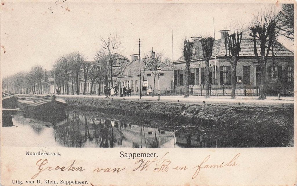 703-144-049 Noorderstraat Sappemeer, Verzenden, Voor 1920, Groningen