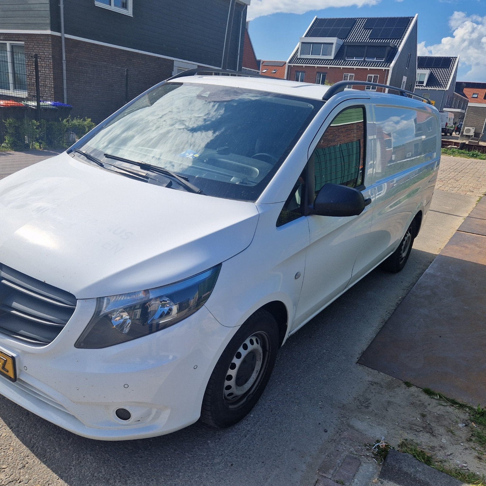 Mercedes-Benz Vito 116 CDI Wit, Auto's, Automaat, Leder en Stof, Wit, Mercedes-Benz