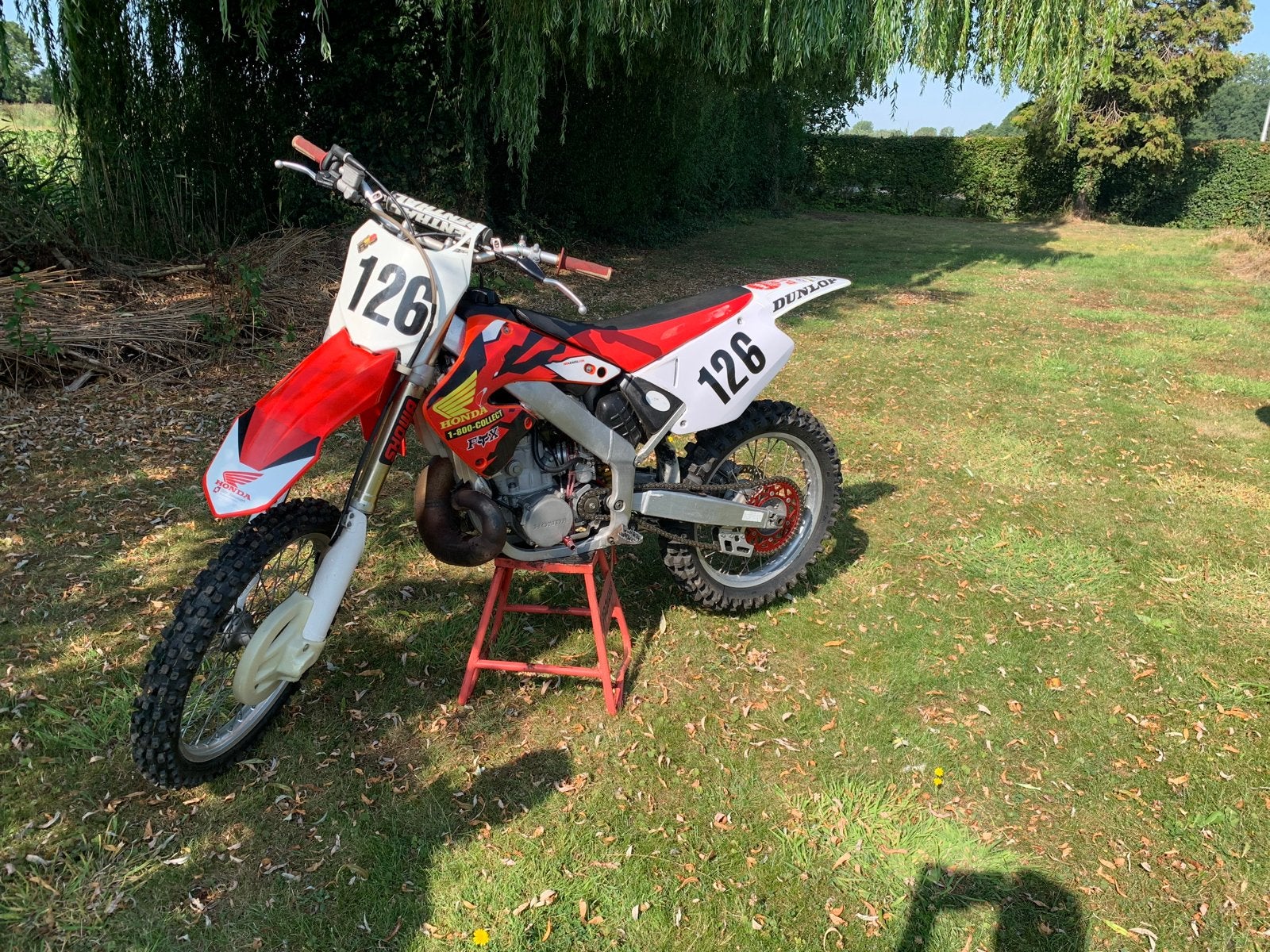 Honda CR250R Crossmotor - 2001, 250 cc, Motorrijbewijs A, Gebruikt, Particulier