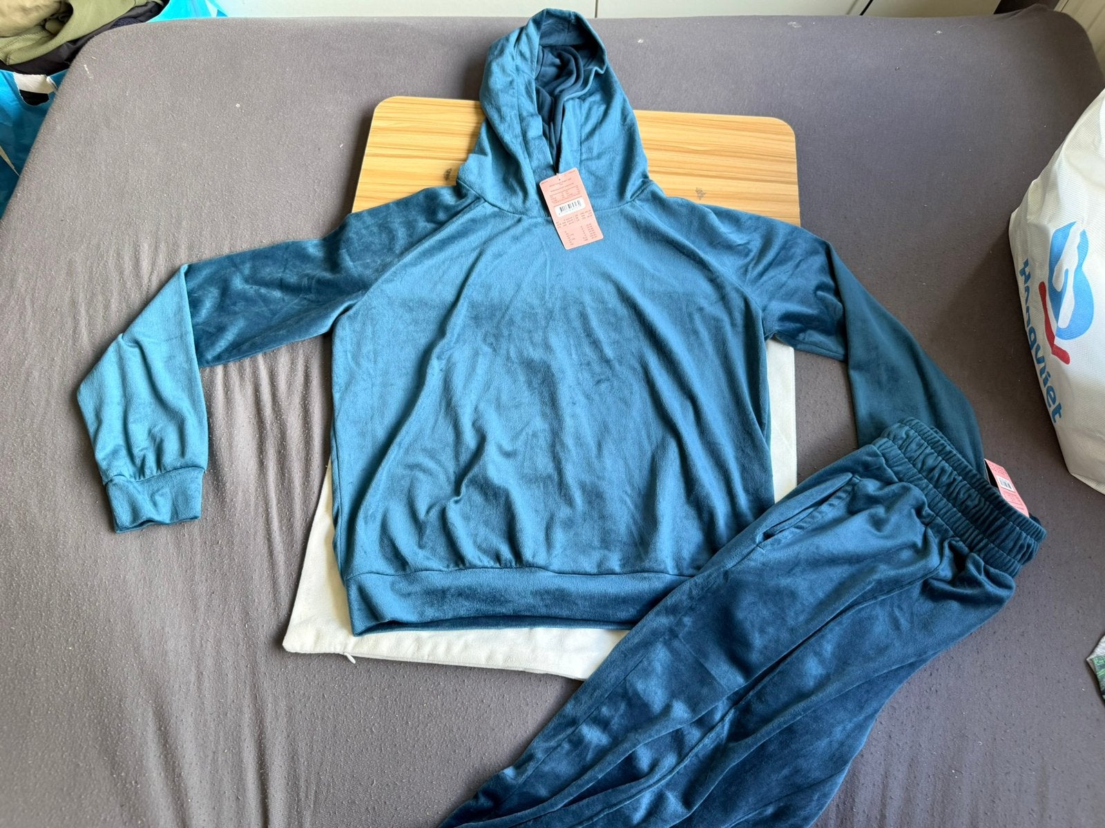 Hunkemoller huispak set maat xs fleece set, Kleding | Dames, Ophalen of Verzenden, Zo goed als nieuw, Maat 34 (XS) of kleiner