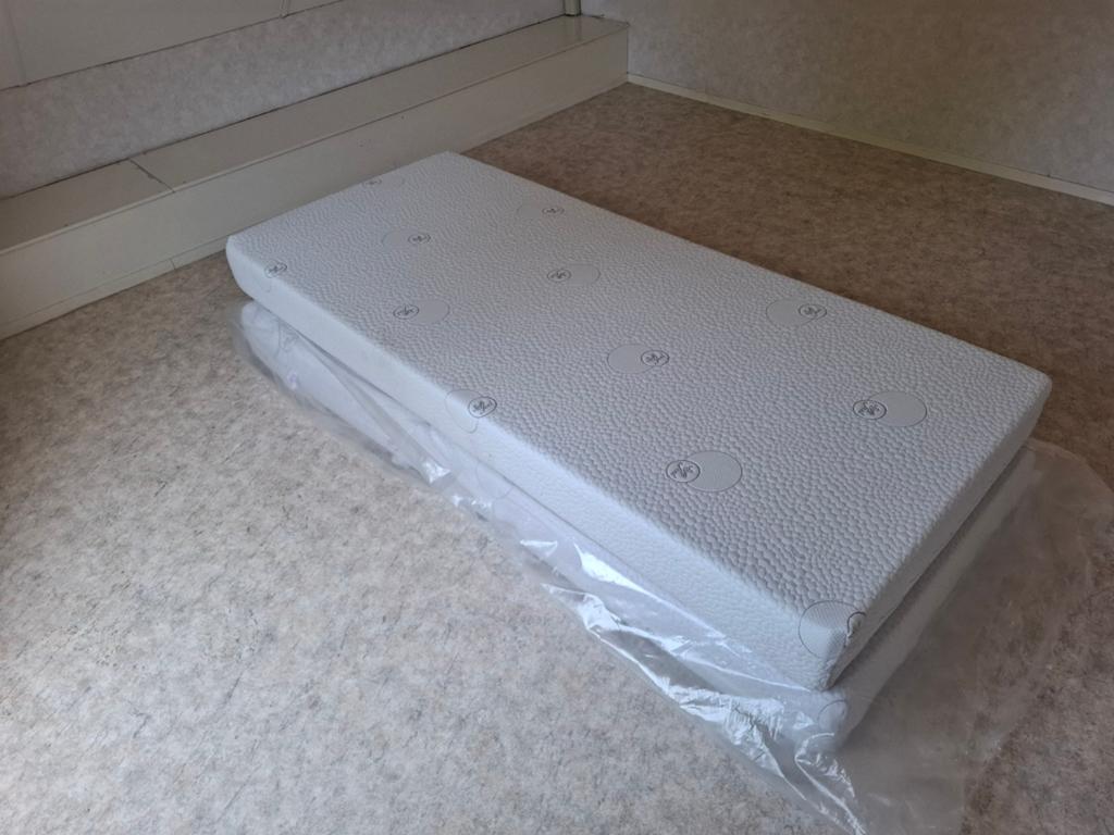 2 x Comfortabel Tempur Soft Feel matras - Eenpersoons, Huis en Inrichting, Slaapkamer | Matrassen en Bedbodems, Ophalen, Gebruikt