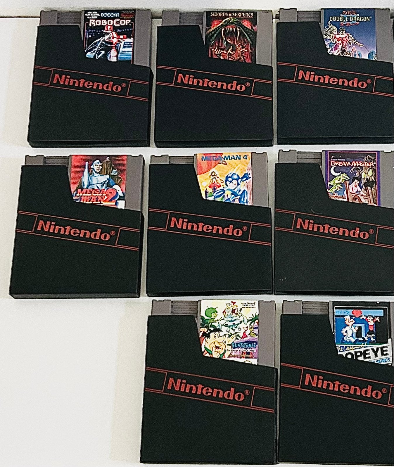 | 8 Nintendo NES Games |, Avontuur en Actie, 1 speler, Ophalen of Verzenden, Zo goed als nieuw