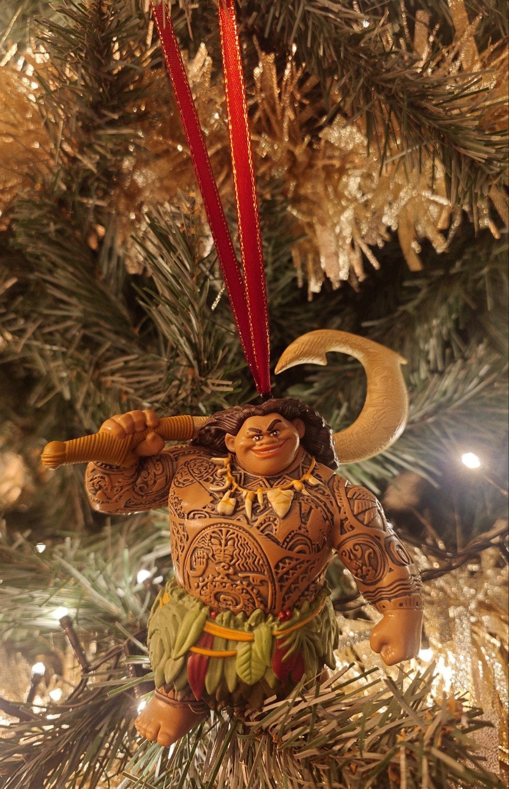 Disney Maui Moana Vaiana kerst ornament kerstboom hanger, Ophalen of Verzenden, Nieuw