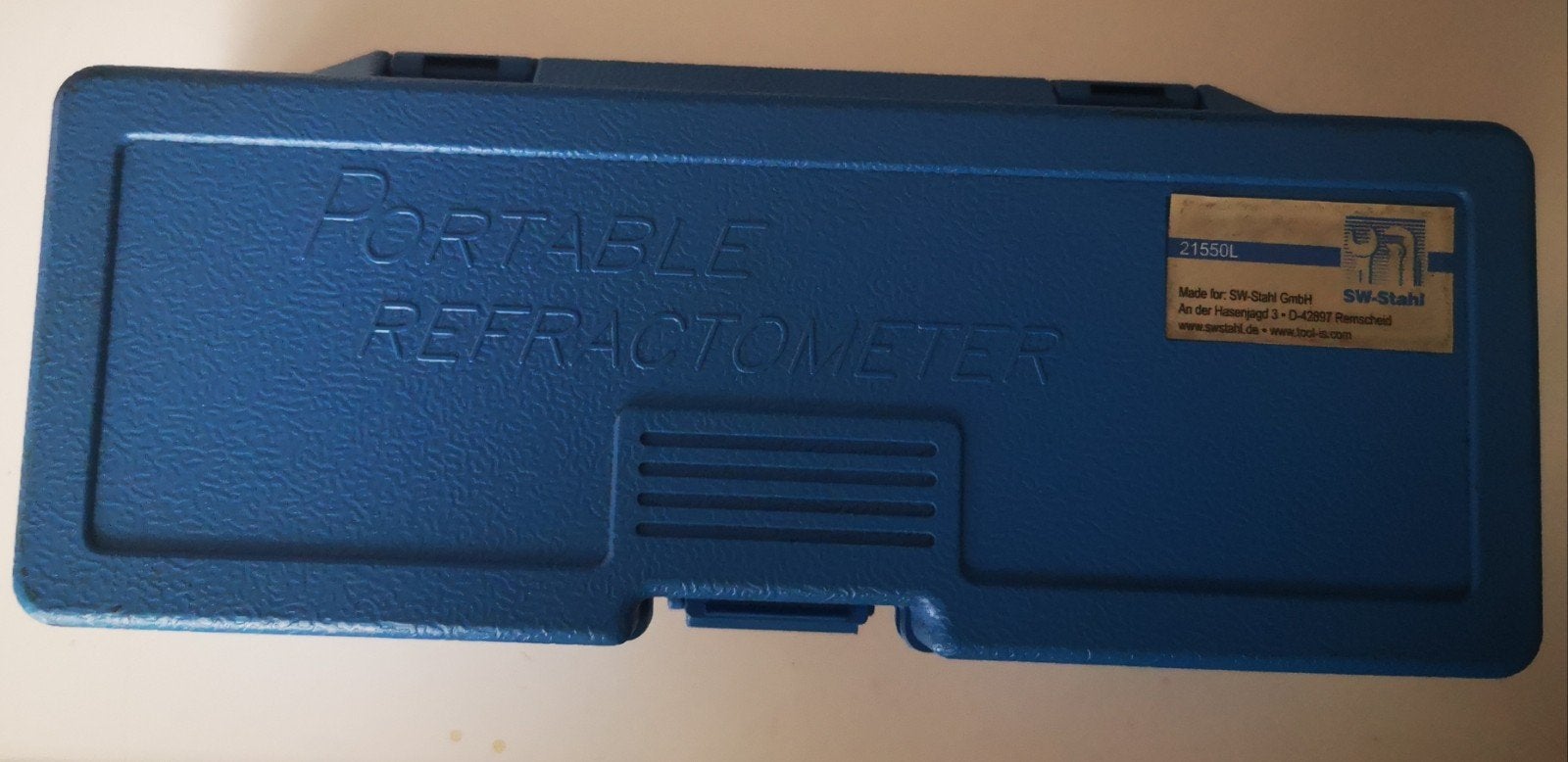 Draagbare Refractometer - SW-Stahl 21550L, Doe-het-zelf en Verbouw, Ophalen of Verzenden, Zo goed als nieuw, Vocht of Vloeistof