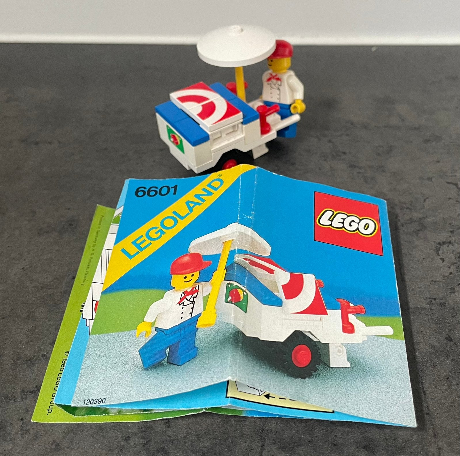Lego 6601 Ice cream cart, Ophalen of Verzenden, Zo goed als nieuw
