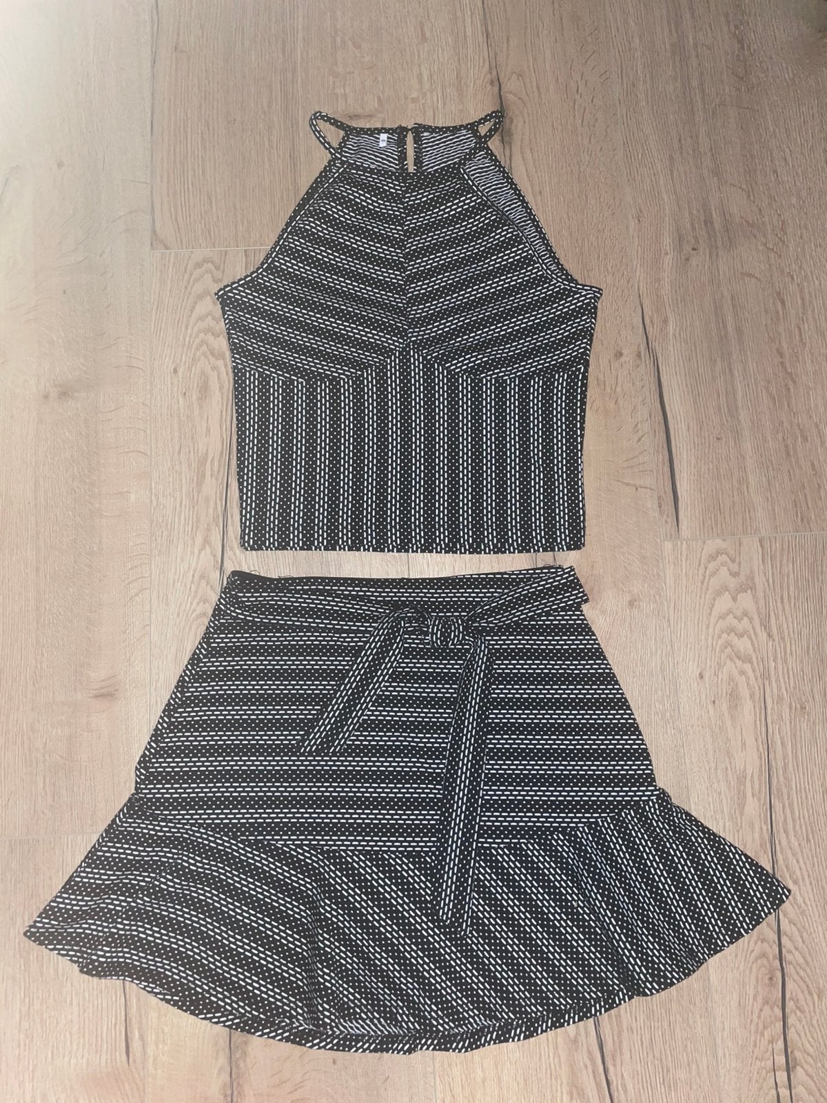 Top met rok setje (sting) mt XS, Ophalen, Meerkleurig, Zo goed als nieuw, Maat 34 (XS) of kleiner