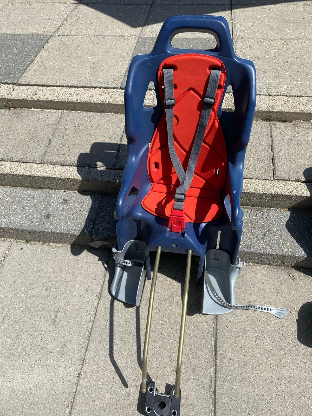Stevige Fietsstoel Achterzitje voor Kinderen, Ophalen, Achterzitje, 9 t/m 18 kg, Gebruikt