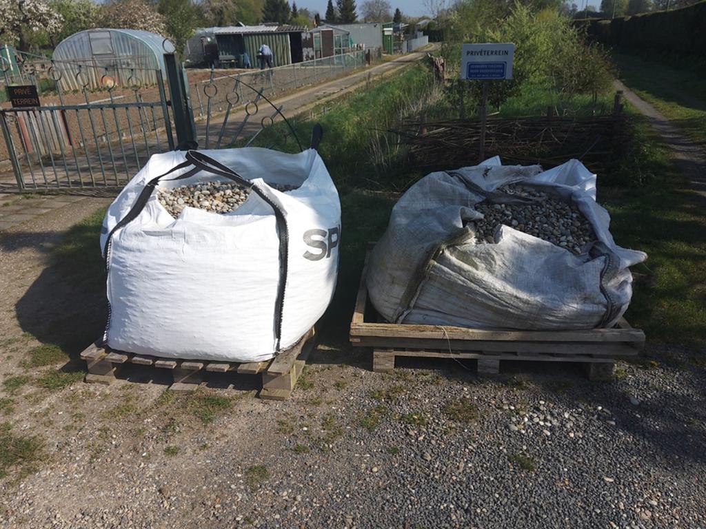 Grof grind, Tuin en Terras, Zand, Ophalen