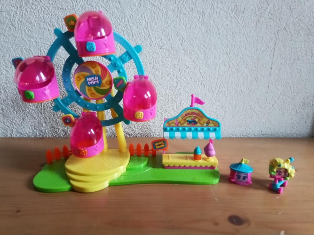 Moji Pops reuzenrad met kraampje, Ophalen of Verzenden, Zo goed als nieuw, Jongen of Meisje