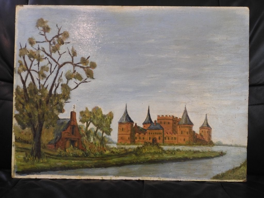 Kasteel van Eindhoven naar J. Stellingwerf (G. Hagens, 1979), Antiek en Kunst, Ophalen of Verzenden