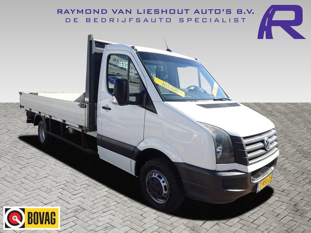 Volkswagen Crafter 46 2.0 TDI 160 PK L3H1 Open Laadbak PICK, Auto's, Euro 5, Gebruikt, 4 cilinders, Volkswagen