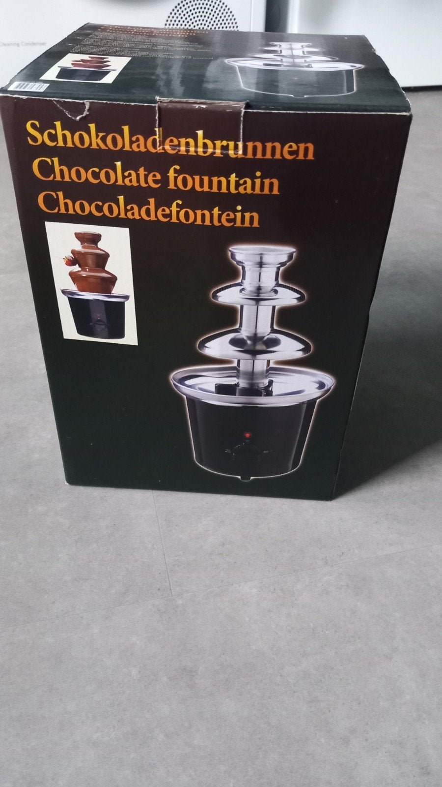 Chocolade fontein, Ophalen of Verzenden, Nieuw, Zilver