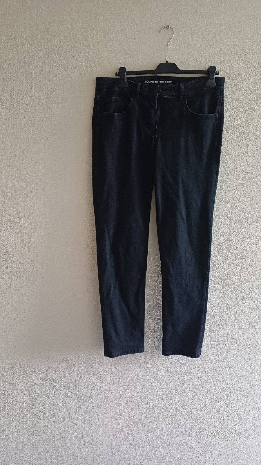 Gerry Weber Denim Jeans zwart - Zo goed als nieuw - Maat 46, Kleding | Dames, Verzenden, Zwart, Overige jeansmaten, Zo goed als nieuw