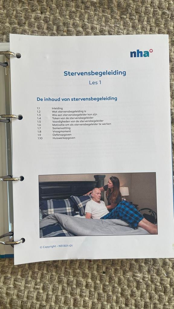 NHA opleiding mappen (Nieuw), Boeken, Studieboeken en Cursussen, Ophalen, Beta, Nieuw, HBO