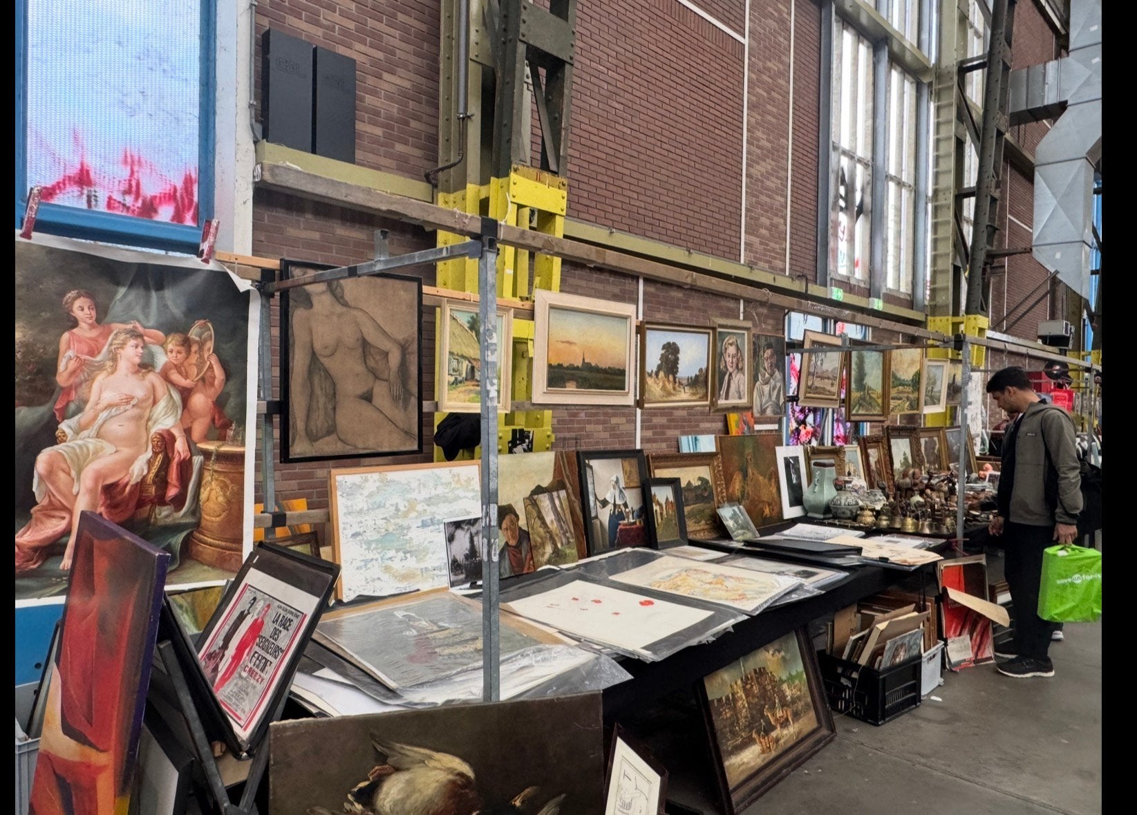2 binnen kramen aangeboden voor de IJ-Hallen markt Amsterdam, Tickets en Kaartjes, Twee personen, Meerdaags
