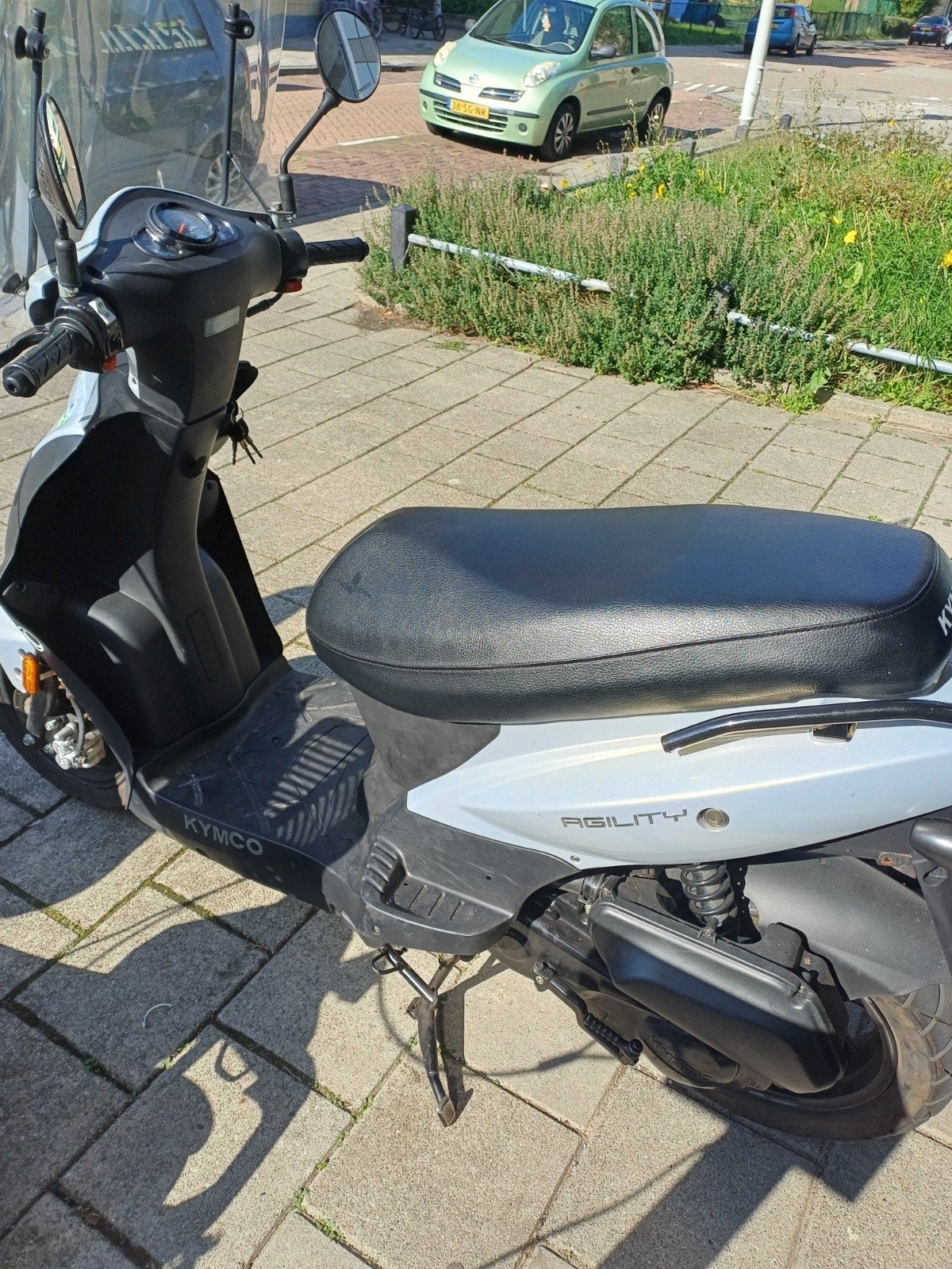 Kymco Agility scooter met kentekenplaat, Ophalen of Verzenden, Gebruikt, Benzine, Agility