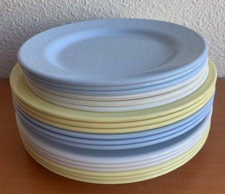 Mepal Odense: 3 x 6 borden (retro/vintage), Lochem, Ophalen of Verzenden, Zo goed als nieuw, Mepal