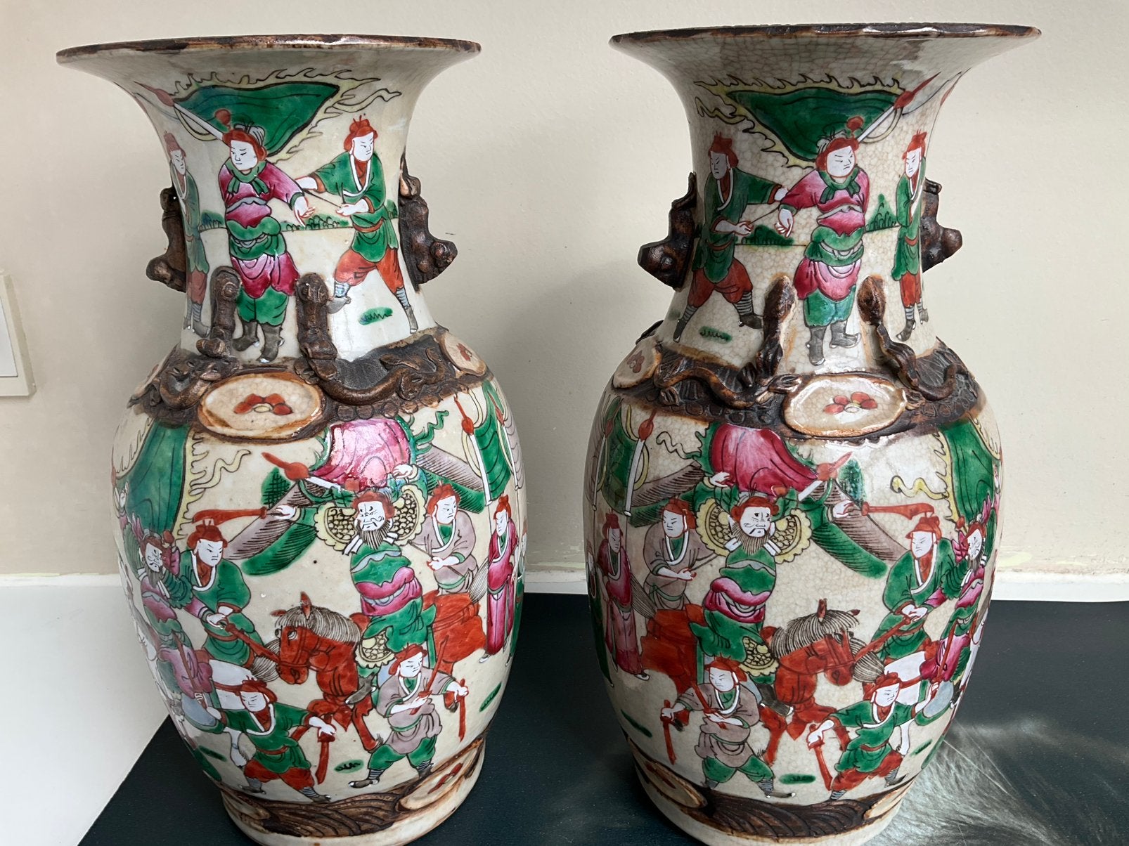 Chinese Nanking vazen, Antiek en Kunst, Ophalen