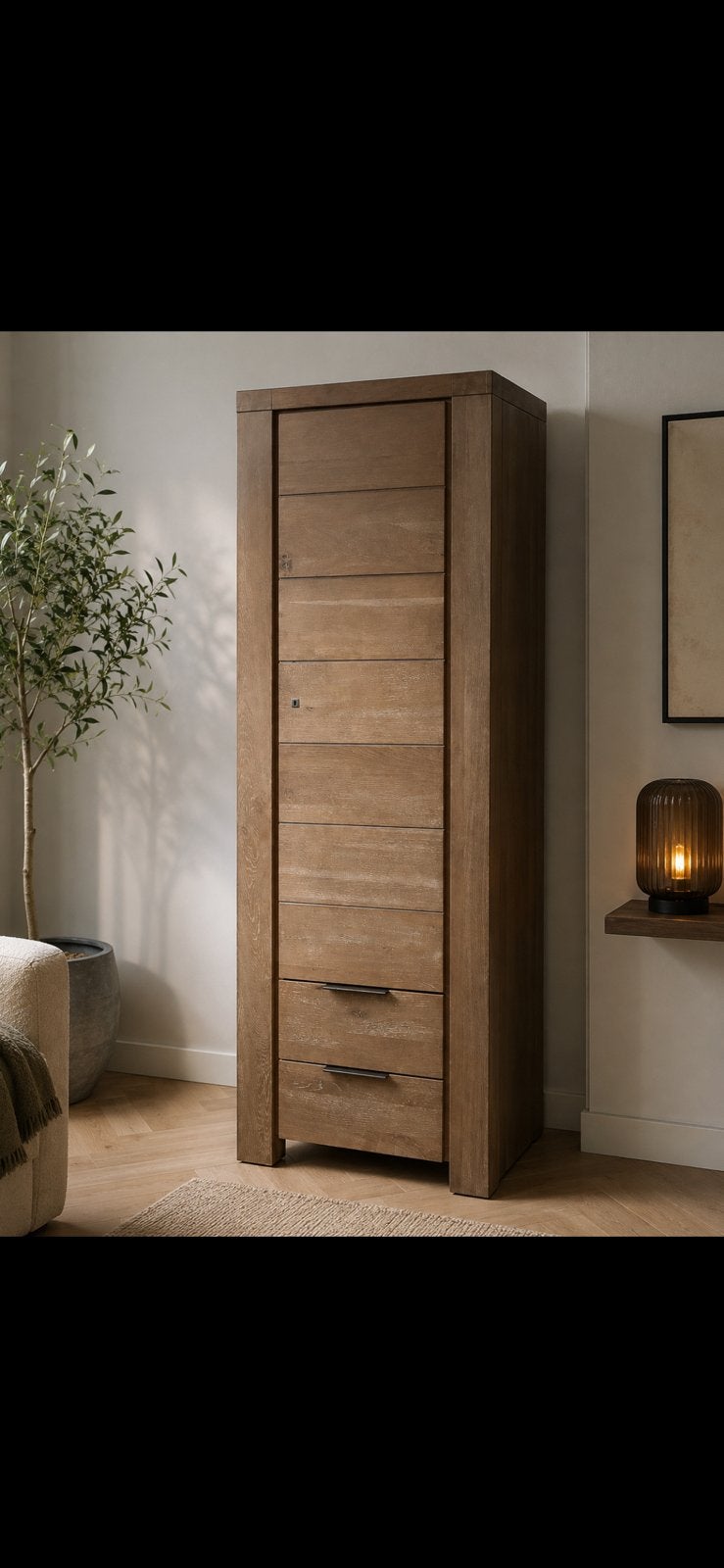 Prachtige Henders & Hazel meubelset – massief houten look, Ophalen, 100 tot 150 cm, 100 tot 150 cm, Zo goed als nieuw