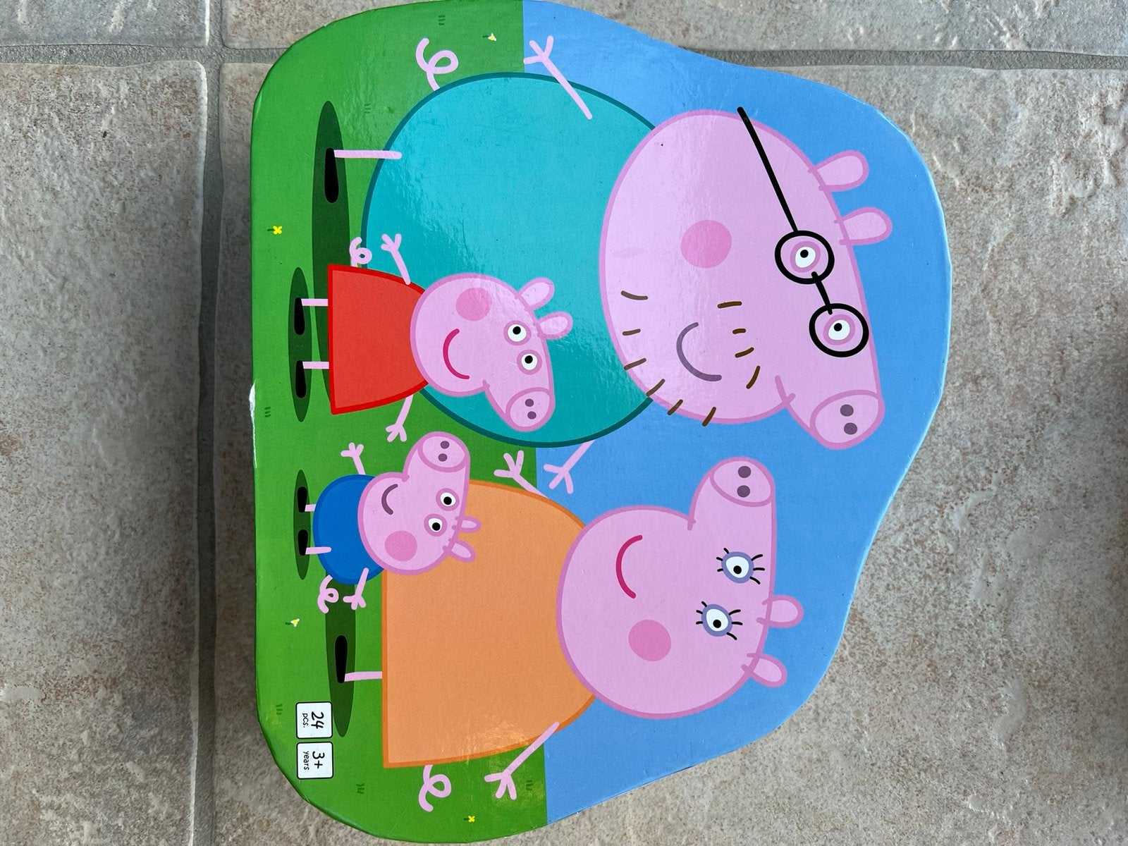 Puzzel peppa pig, Ophalen, Gebruikt