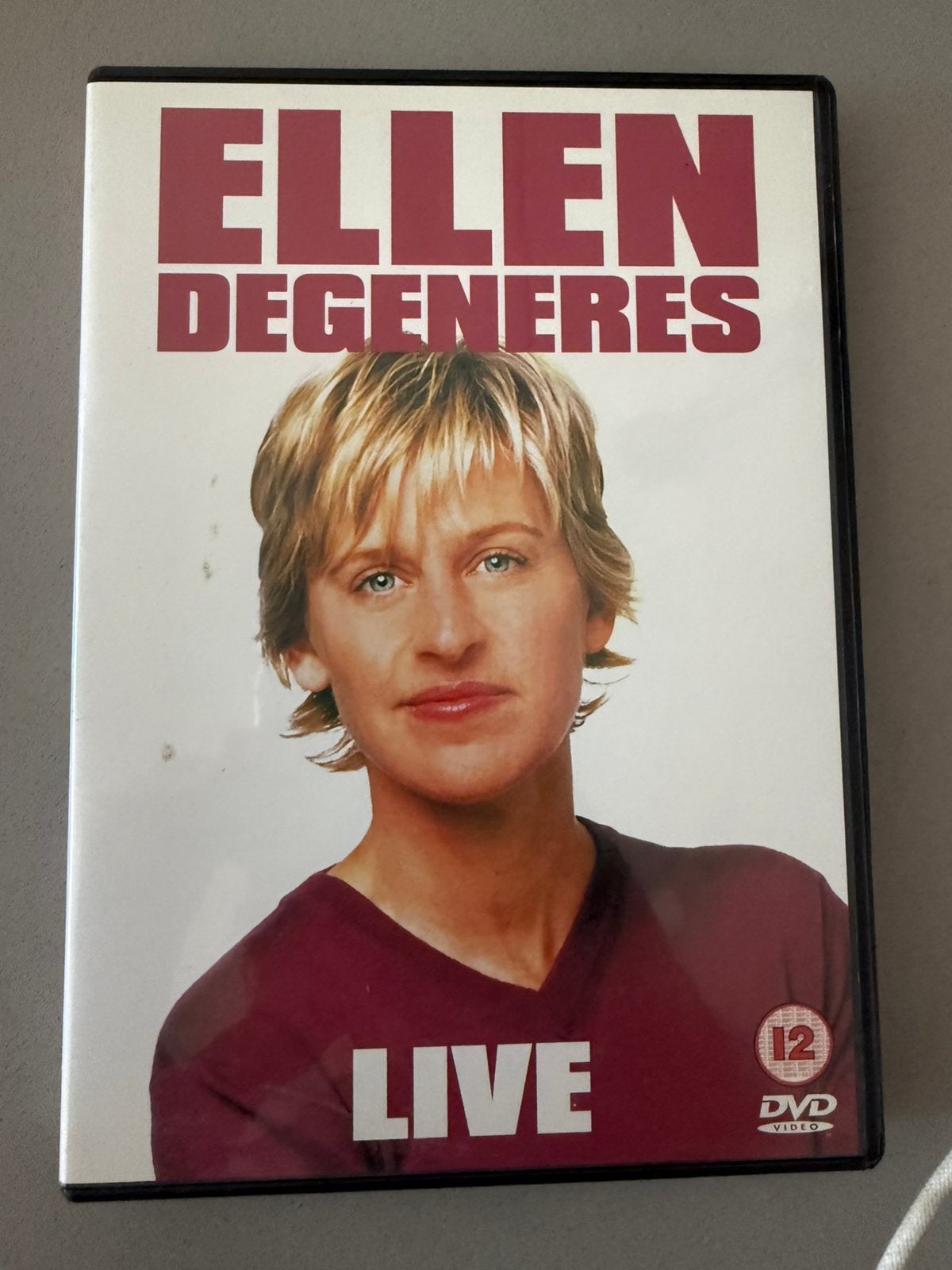 Ellen degeneres live dvd, Alle leeftijden, Ophalen of Verzenden, Zo goed als nieuw, Stand-up of Theatershow
