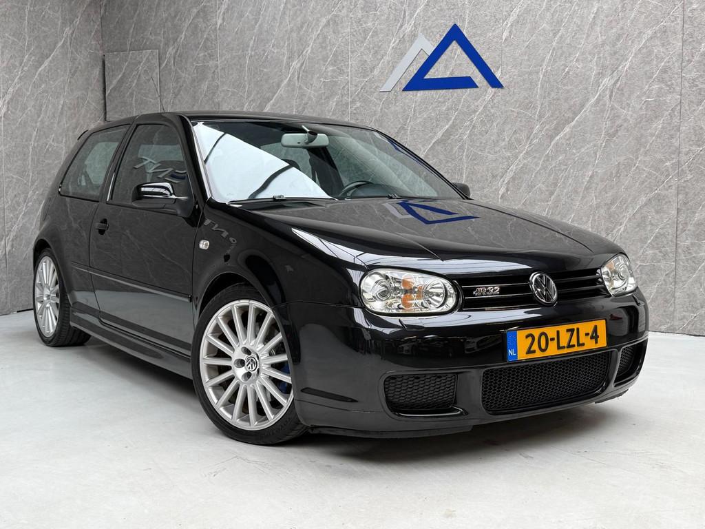 Volkswagen Golf 3.2 V6 R32 DSG 1/300 / Goed Onderhouden / Mi, Auto's, Volkswagen, Automaat, Gebruikt, Zwart, 3189 cc