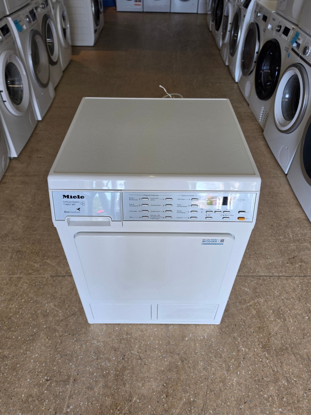 Miele T 8957 Softcare warmtepompdroger | Gratis thuis 🚚✅️, Jirnsum, Overige typen, 8 tot 10 kg, Ophalen of Verzenden