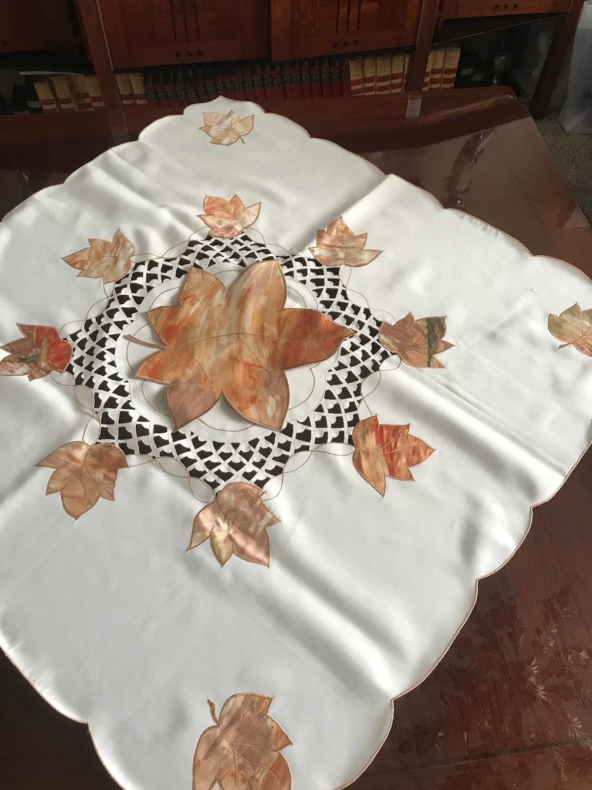 Herfst Tafelkleden en Decoratie Set, Huis en Inrichting, Ophalen of Verzenden, Zo goed als nieuw, Meerkleurig, Overige vormen