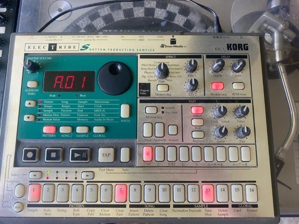 Korg Electribe ES-1, 61 toetsen, Korg, Ophalen of Verzenden, Zo goed als nieuw