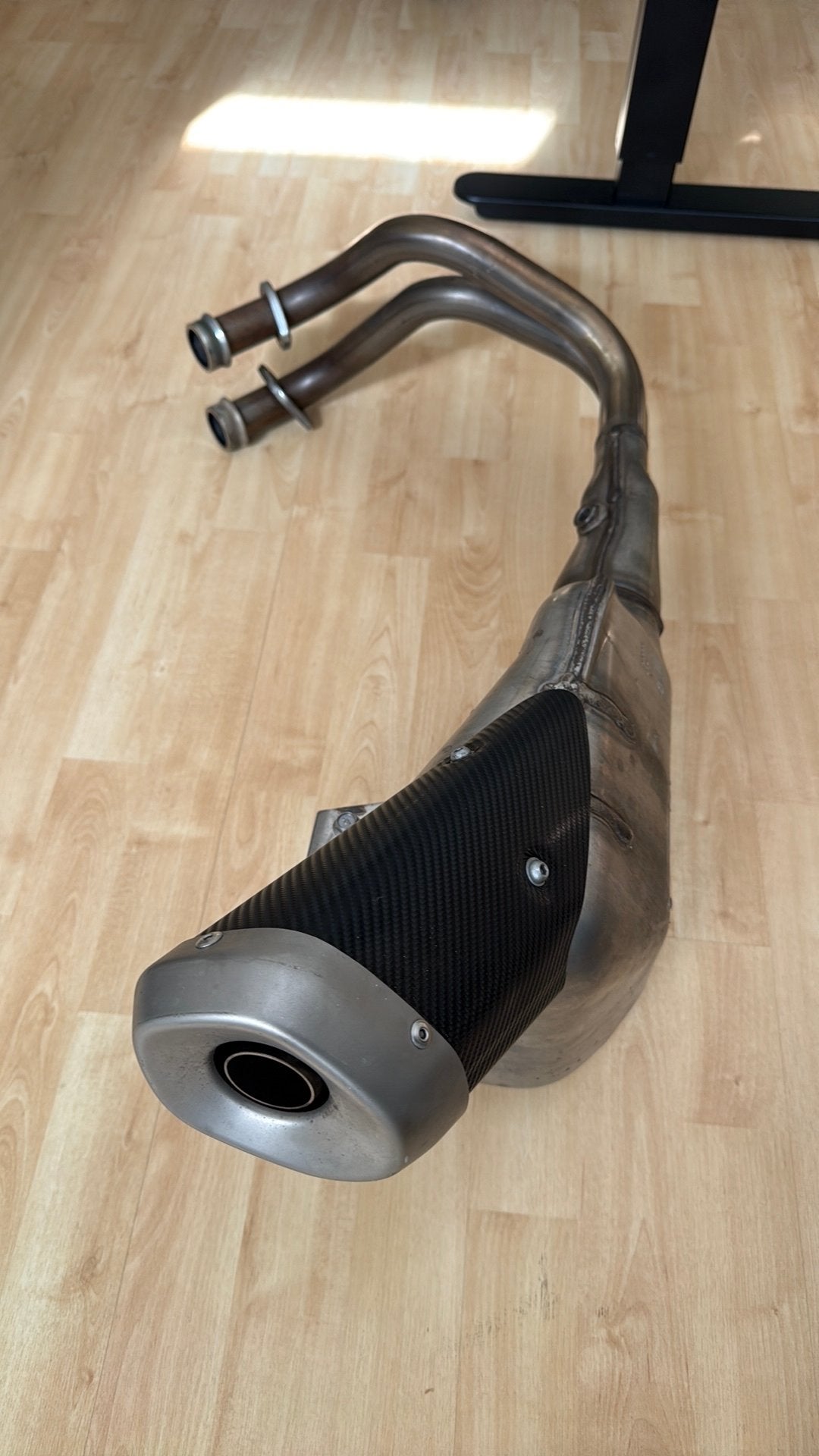 Originele uitlaat Yamaha MT-07 carbon, Ophalen, Gebruikt