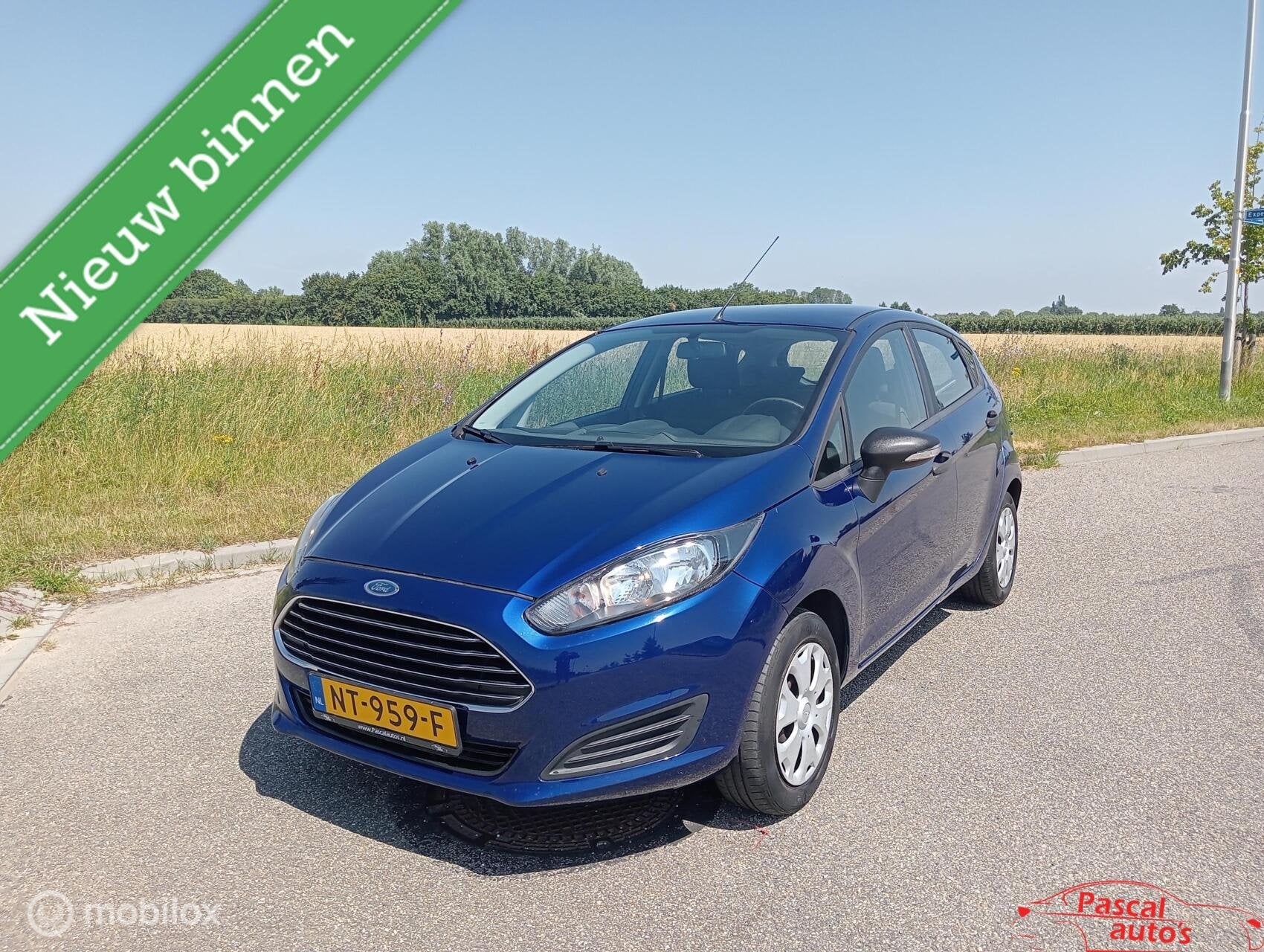 Ford Fiesta 1.25 nette airco 4 cilinder apk, Voorwielaandrijving, 4 cilinders, Bedrijf, Handgeschakeld