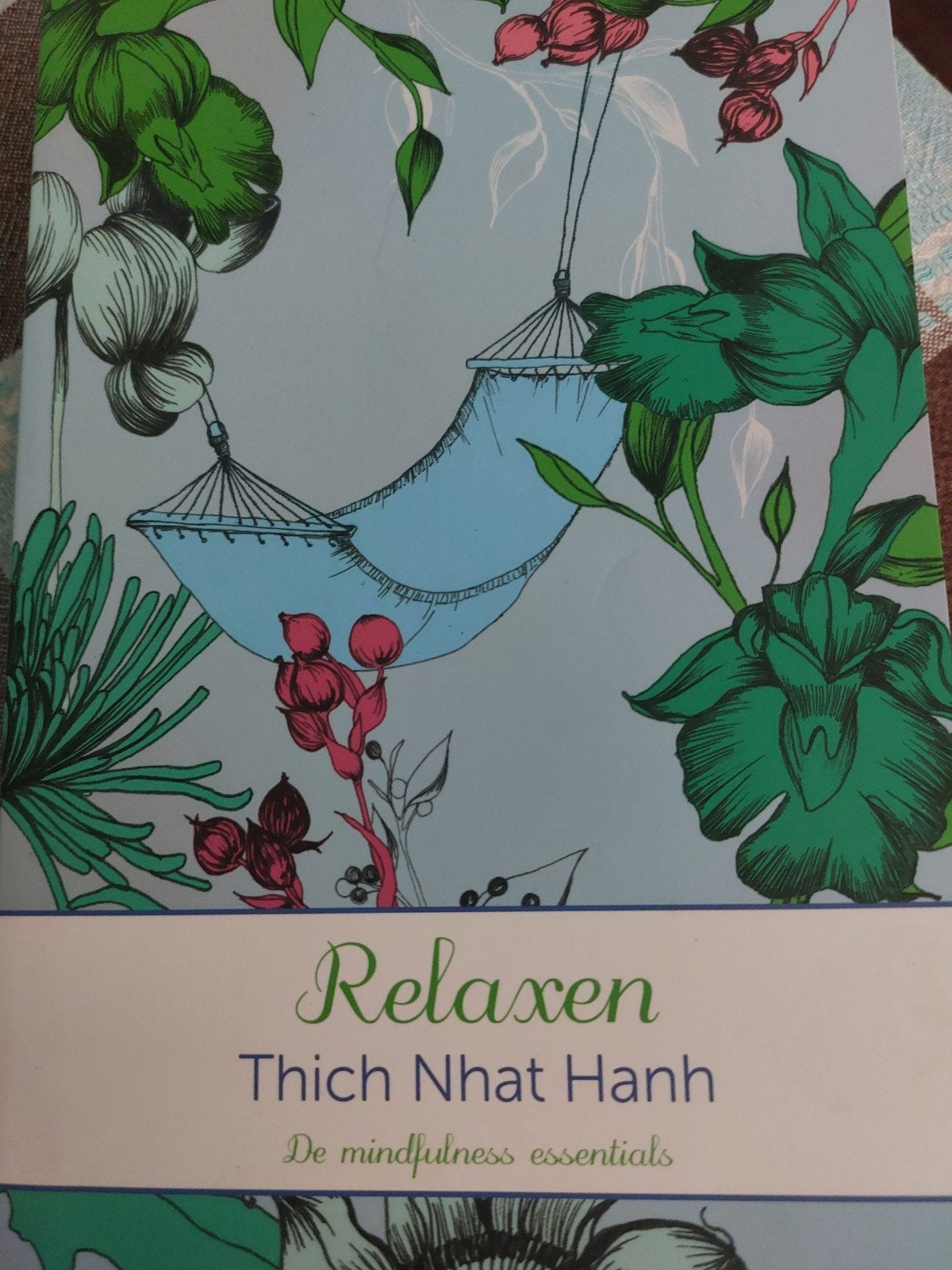 Relaxen - Thich Nhat Hanh - De mindfulness essentials, Ophalen of Verzenden, Zo goed als nieuw, Meditatie of Yoga, Instructieboek