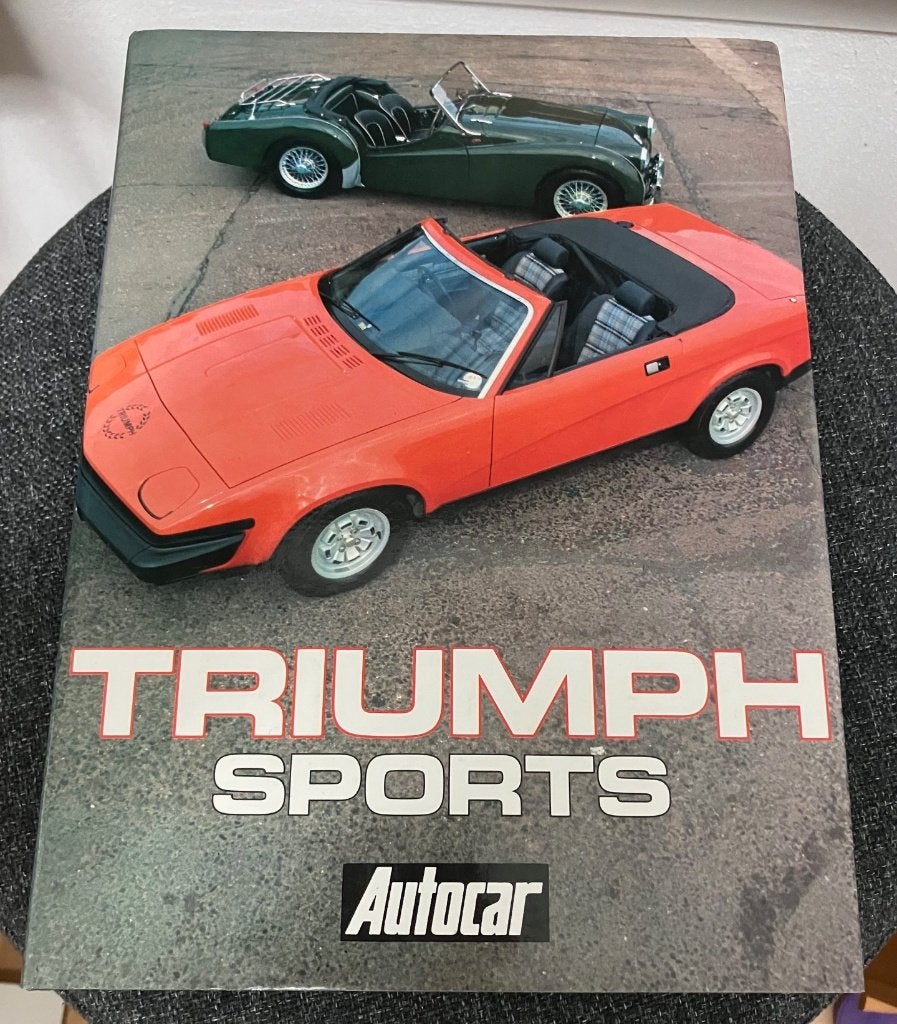 Triumph Sports boek – Autocar / Hamlyn 1981, Boeken, Auto's | Boeken, Ophalen of Verzenden, Gelezen, Overige merken