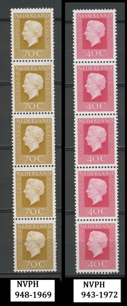 NVPH 948-1969 + 943-1972  Nederland Postfris k-91 jdu, Ophalen of Verzenden, Na 1940, Postfris