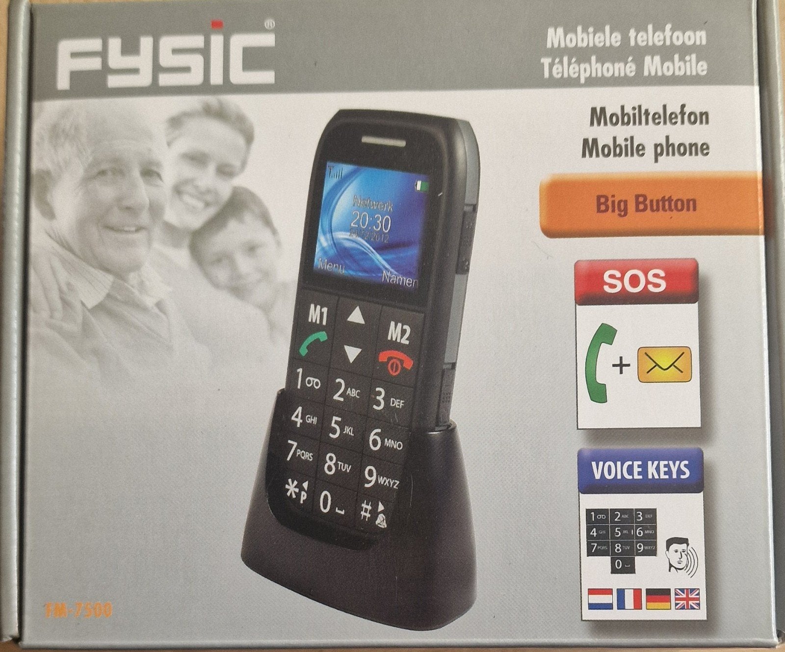 Fysic FM-7500, Ophalen of Verzenden, Zwart